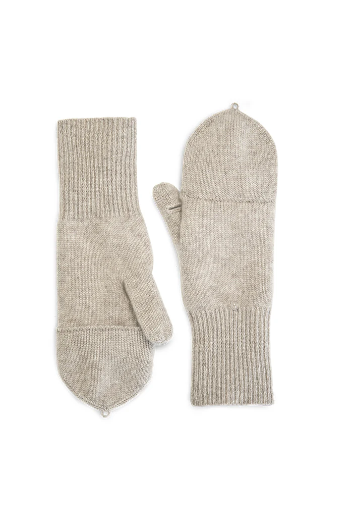 White+Warren Cashmere Pop Top Glove