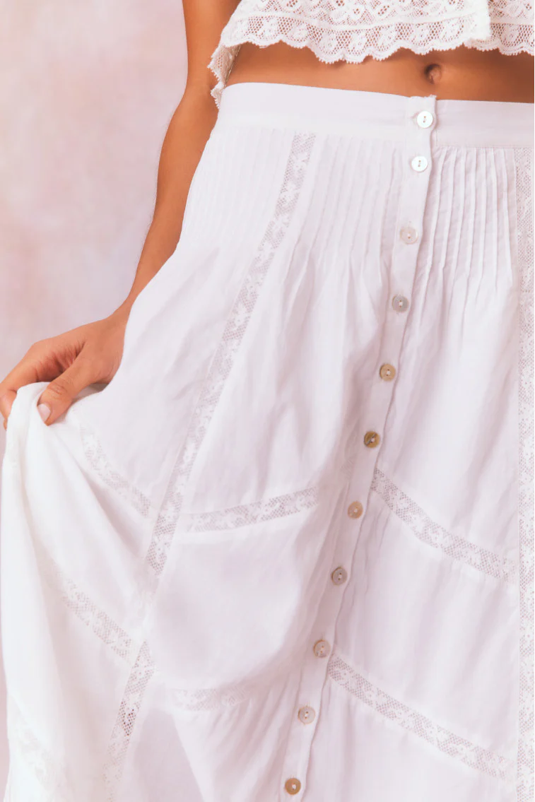 Ritson Cotton Midi Skirt