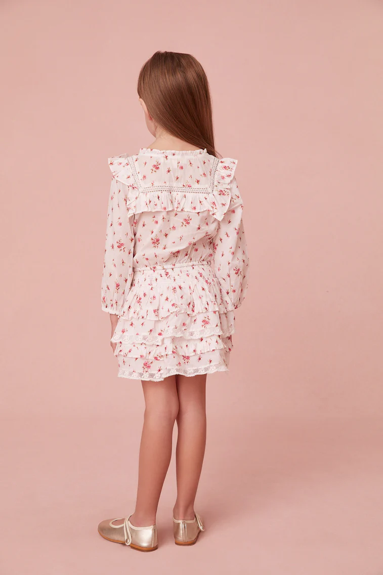 Girls Oda Floral Blouse
