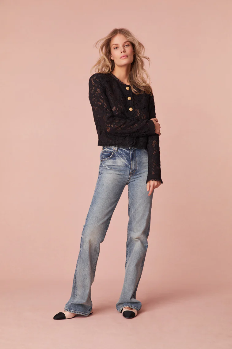 Richard Sheer Lace Jacket