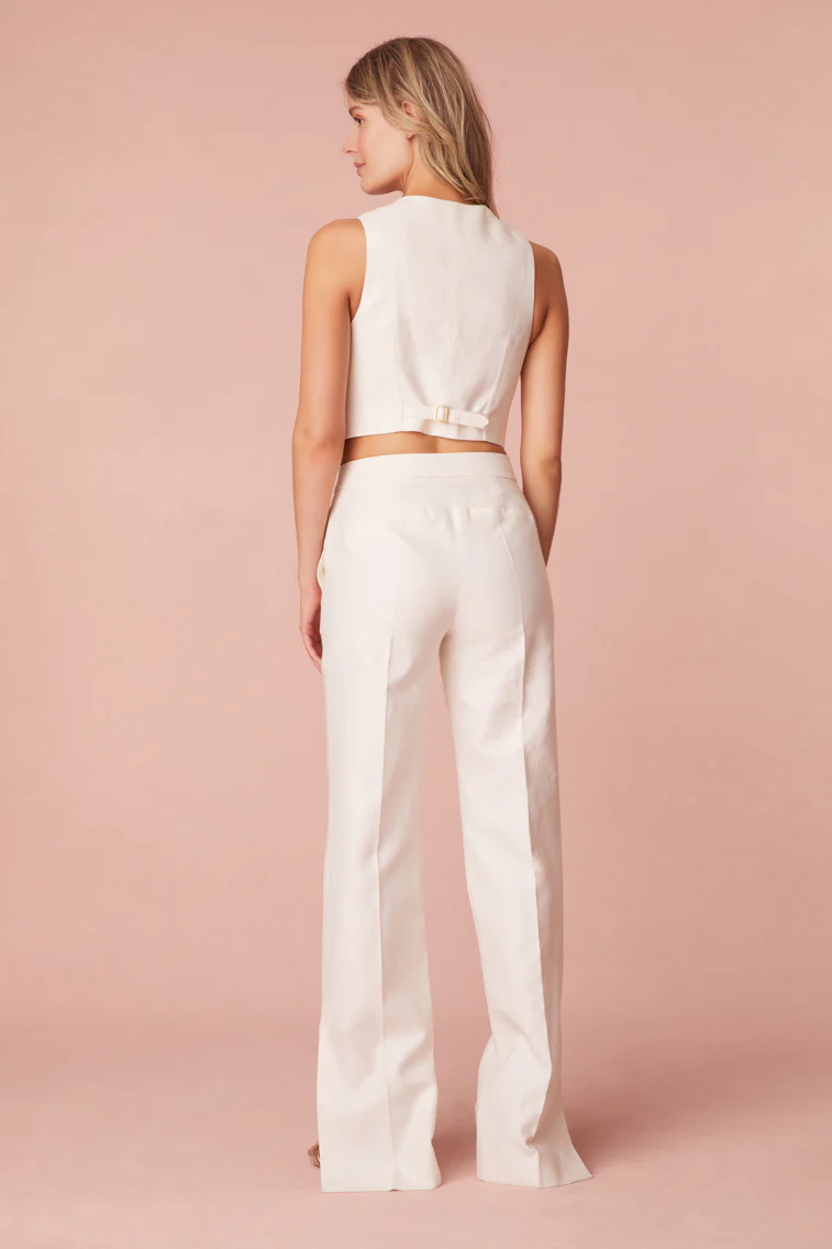 Poppet Straight Leg Tailored Pants