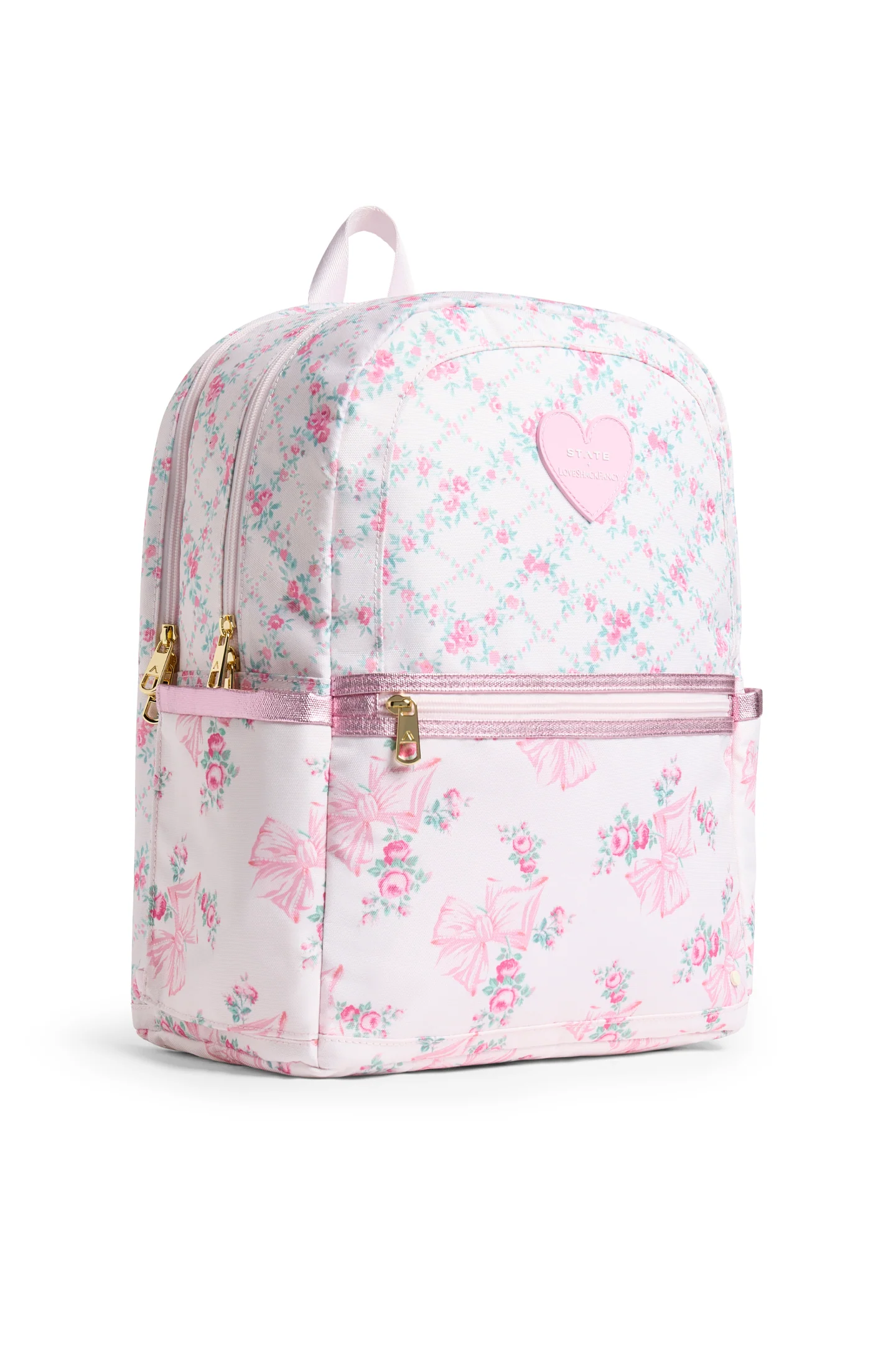 STATE x LoveShackFancy Kane Double Pocket Backpack