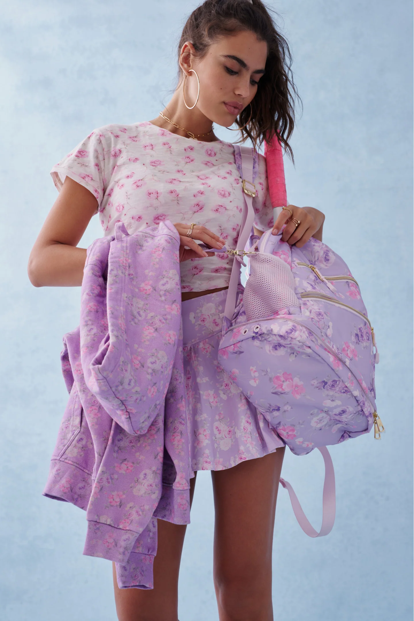 STATE x LoveShackFancy Lenox Tennis Backpack