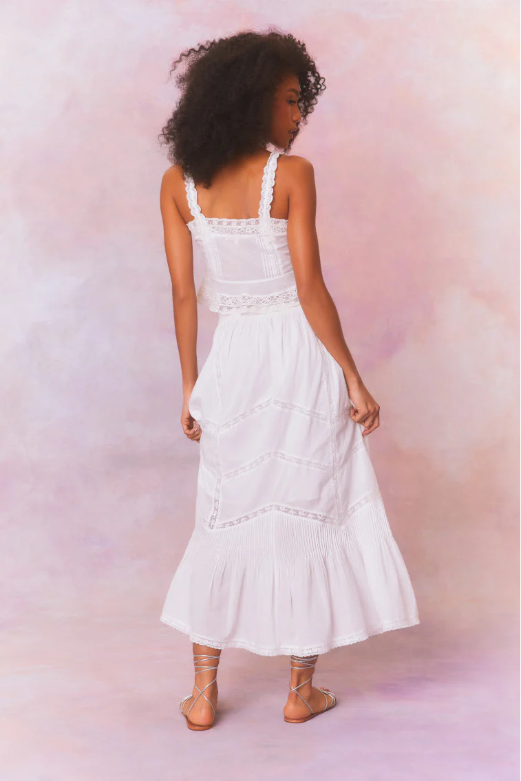 Ritson Cotton Midi Skirt