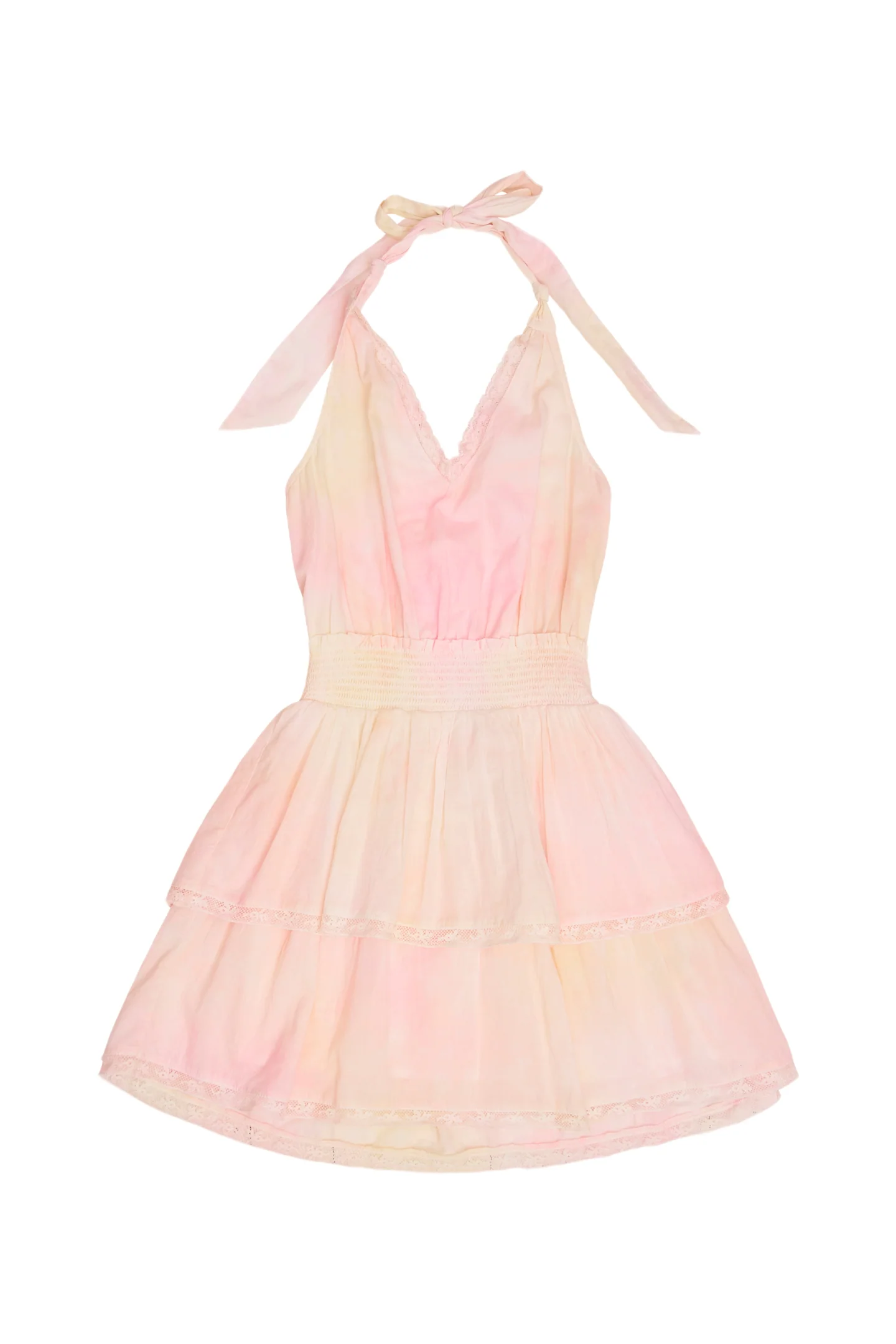 Girls Romille Tie-Dye Halter Dress